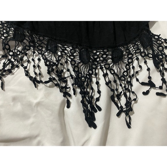 Black Halter Crop Top - Picture 2 of 4